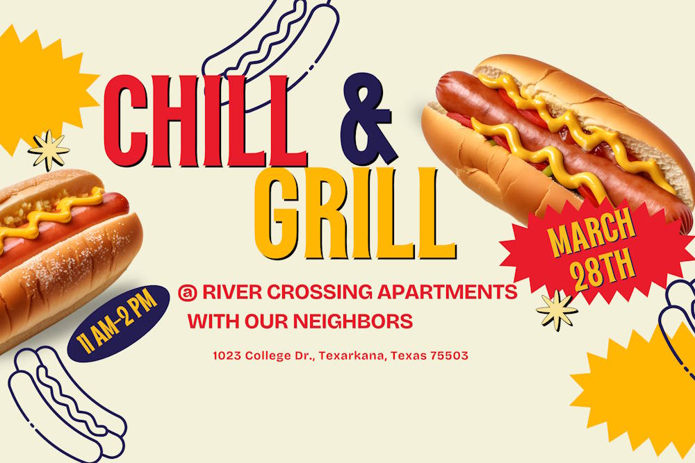 Chill & Grill Riverside Poster