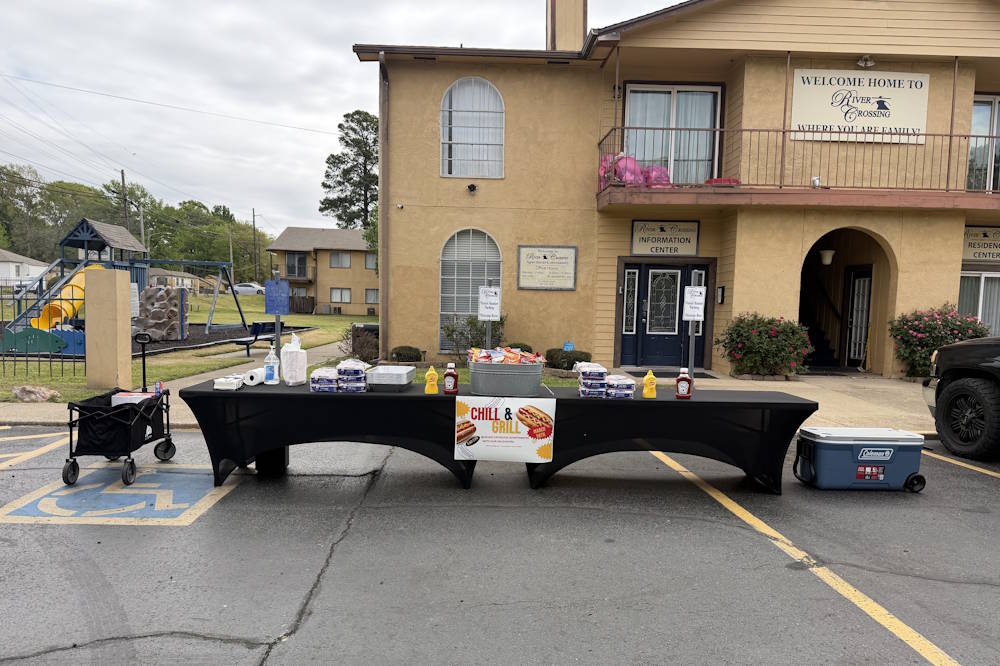 Chill & Grill Riverside Setup