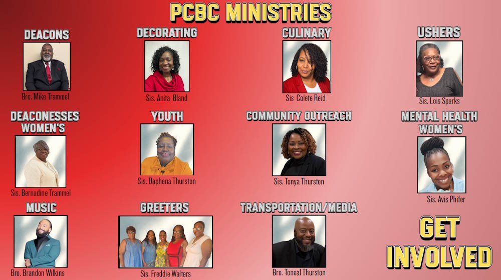 Ministries at Polly Chapel Missionary Baptist Church